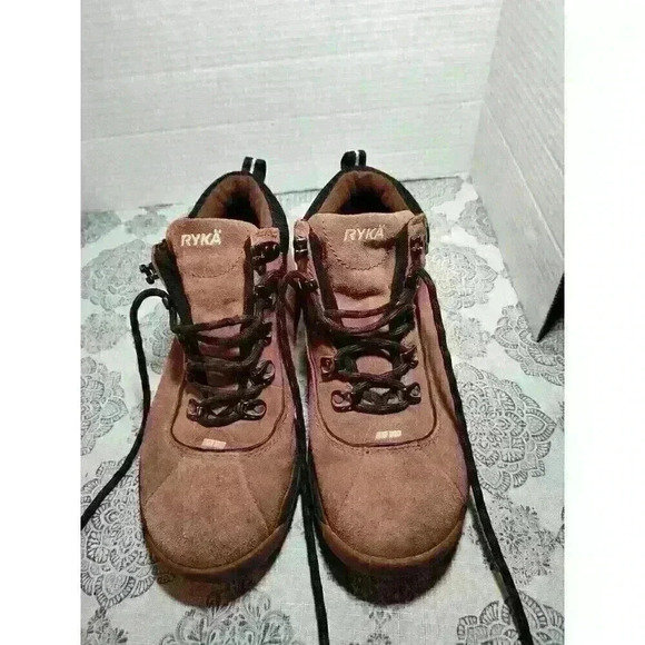 EUC Ryka Terrain Brown Suede Boots K28002WJB Ladies Size US 7M - Picture 2 of 9